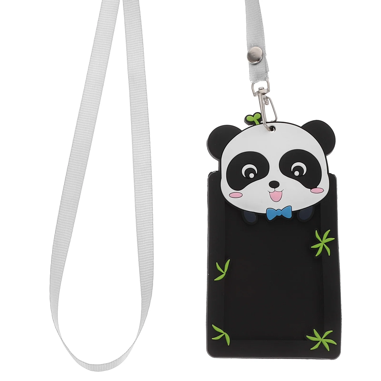 

Soft PVC Card Holders Lanyard Cute Cartoon Id Badge Neck Wallet Holder for Student Teacher School Work Badge