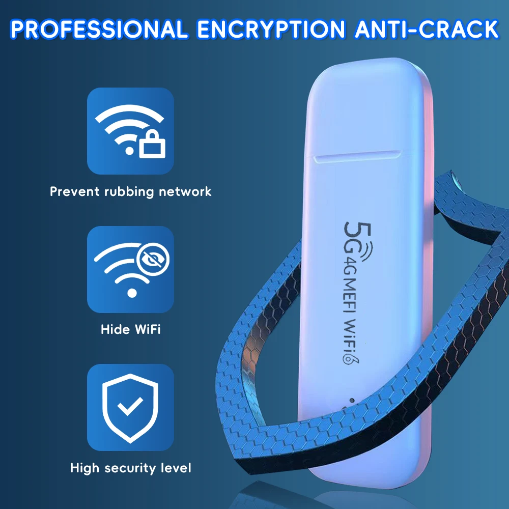 Router USB OPTFOCUS 4G LTE WiFi6 Dongle a banda larga mobile Modem Stick Hotspot Wifi portatile Router scheda SIM WiFi wireless da 150 Mbps