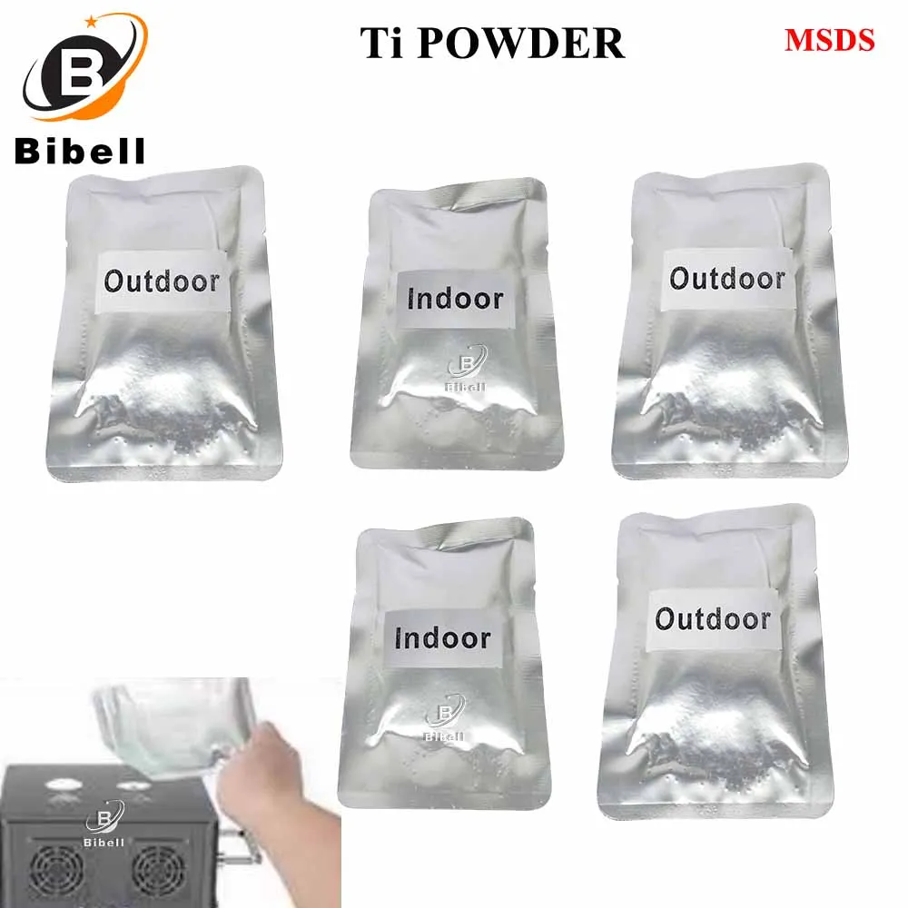 0 Ti Powder 5 пакетов Ti Powder для металлических расходных материалов Cold Spark для фонтана Cold Spark Fireworks Sparkular Machine MSDS 200 г