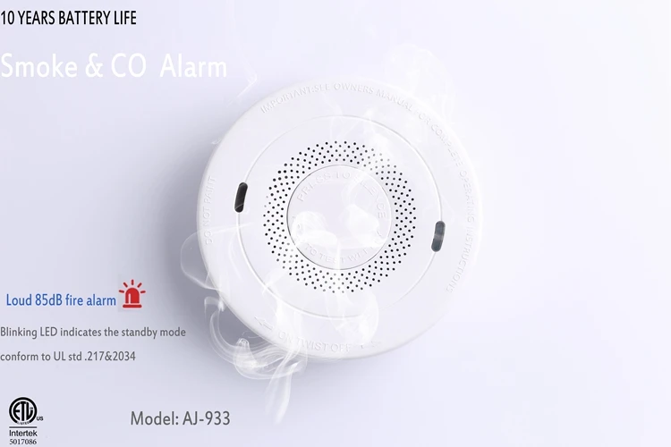 In 2021, ETL approved the latest WiFi and carbon monoxide alarm intelligent two in one smoke and carbon monoxide detector