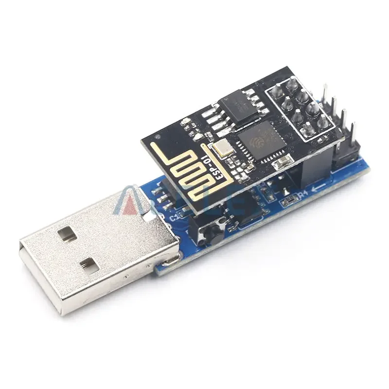 ESP8266 ESP-01/ESP-01S WIFI Module Adapter Download Debug Link Kit CH340C for Arduino IDE USB to ESP8266 ESP-01s DIY Kit