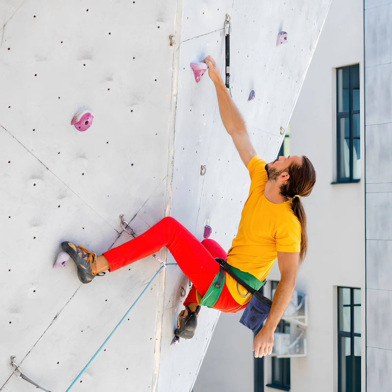 

Rock Climbing Anti-slip Powder Bag Chalk Ball for Pocket Equipment Bouldering Gear Fitness