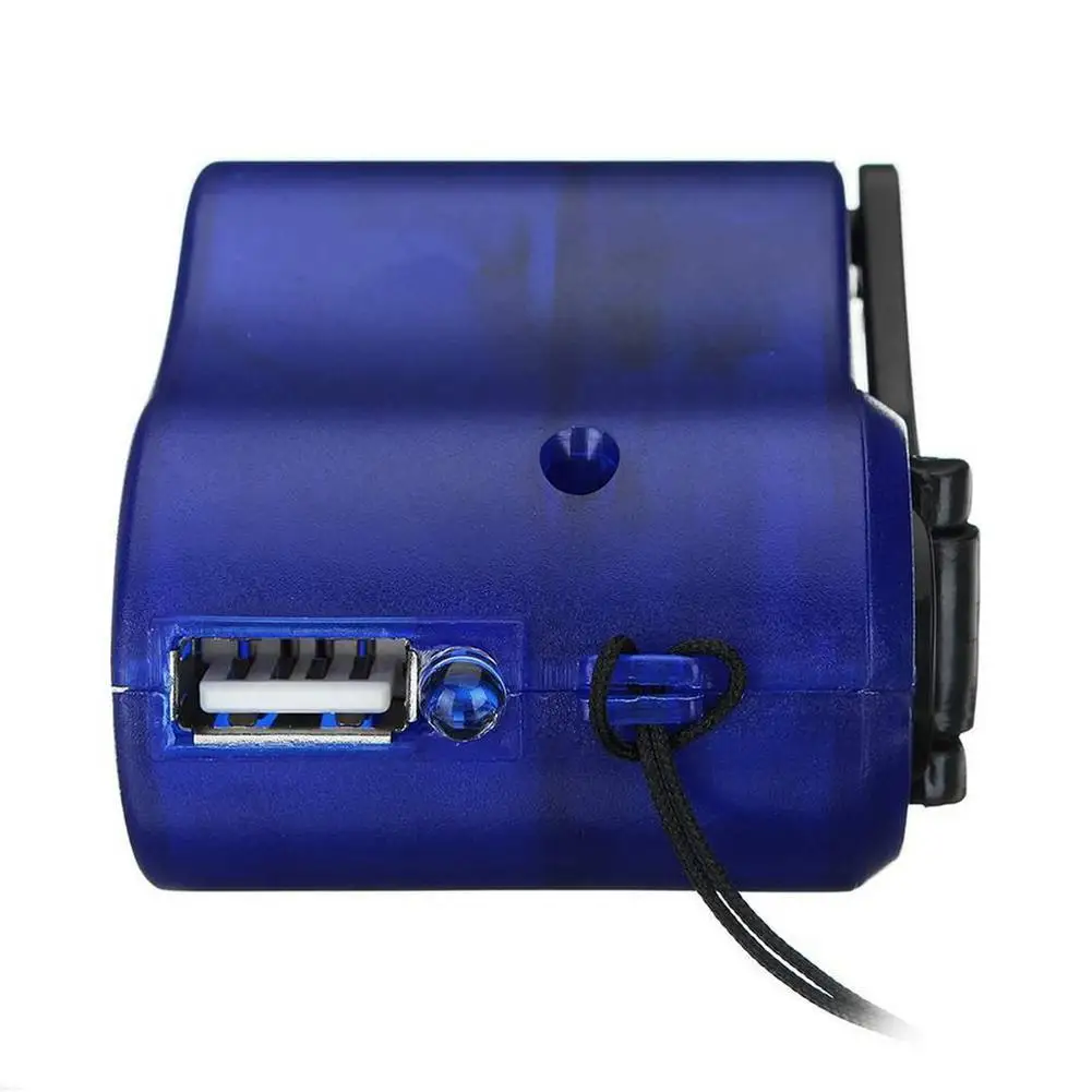 Portable Hand-Cranked Emergency Charger Manual Dynamo Power Generator USB Output Mini Survival Power Supply For Camping Hiking