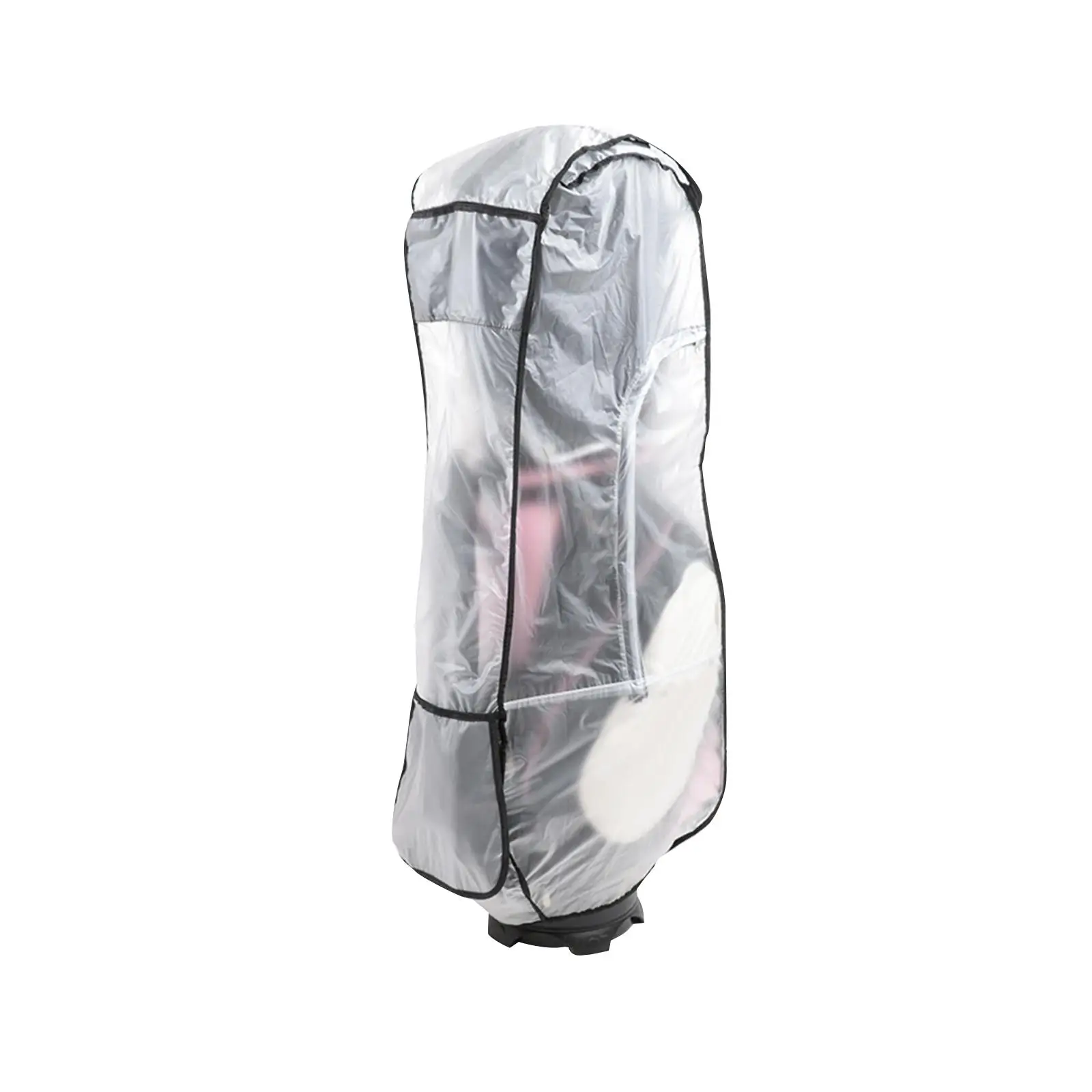 

Golf Bag Rain Cover Lightweight 1 Piece Clear Golf Accessory