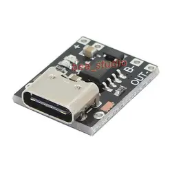 Ultra-mini moduł ładowarki USB typu C DC 5 V 1A płytka ładująca do akumulatora litowo-jonowego 1S 4,2 V 18650