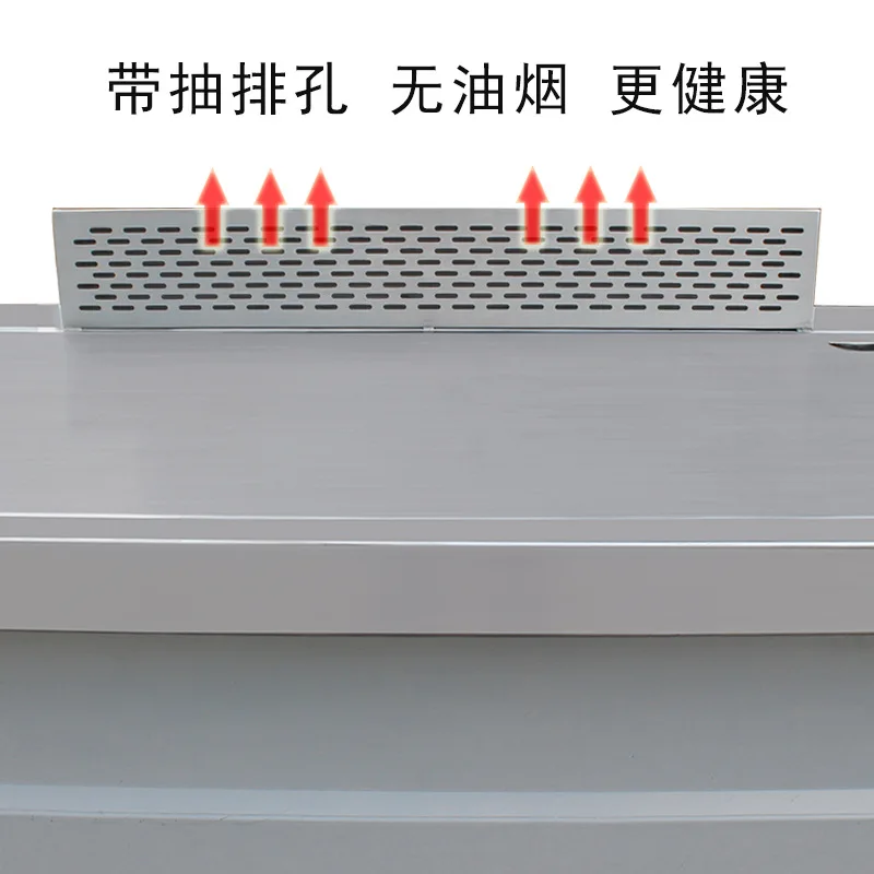 Commercial Electromagnetic Japanese Grill, Western Food Equipment Steak Frying Boiler Pancake Machine Electric Grill
