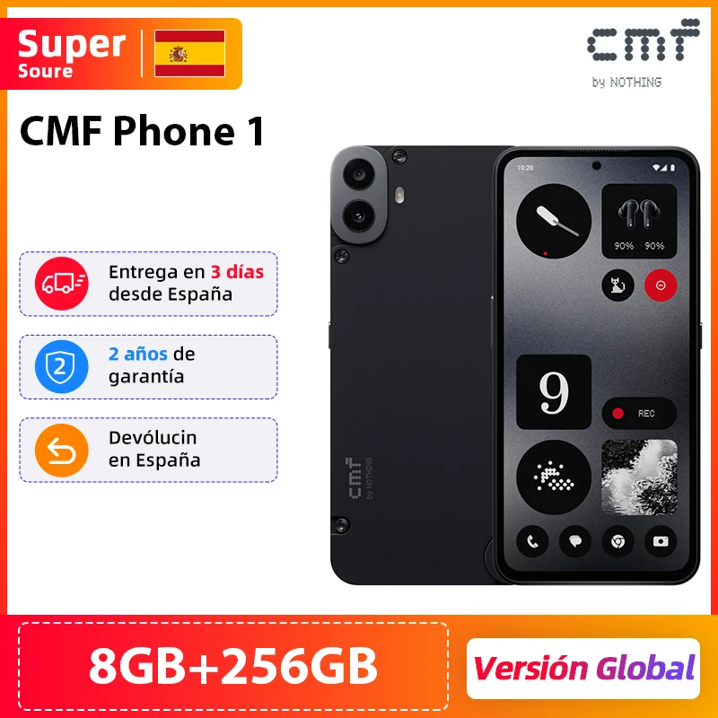 New Global Version CMF Phone 1 6.67” 120Hz AMOLED Display Mediatek Dimensity 7300 50MP Main Camera 5000mAh Battery 33W Charging