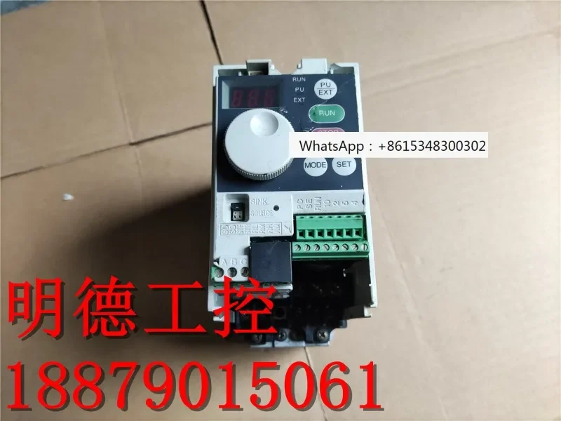 

Frequency converter FR-S520SE-0.75K-CH 0.75KW 220V disassembly, test passed