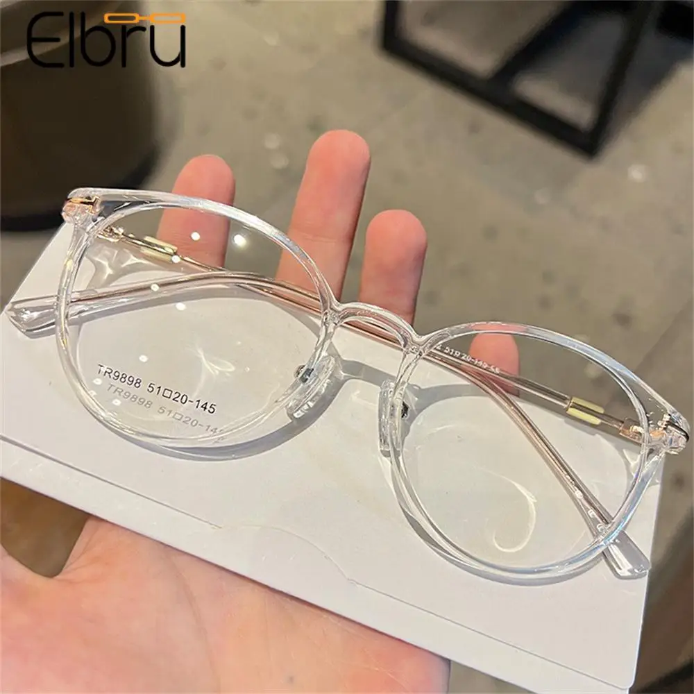 

Elbru 0-1-1.5-2-2.5-3-3.5-4 Ultralight Myopia Glasses Computer Anti Blue Light Nearsighted Eyewear Women Men Unisex Eyeglasses