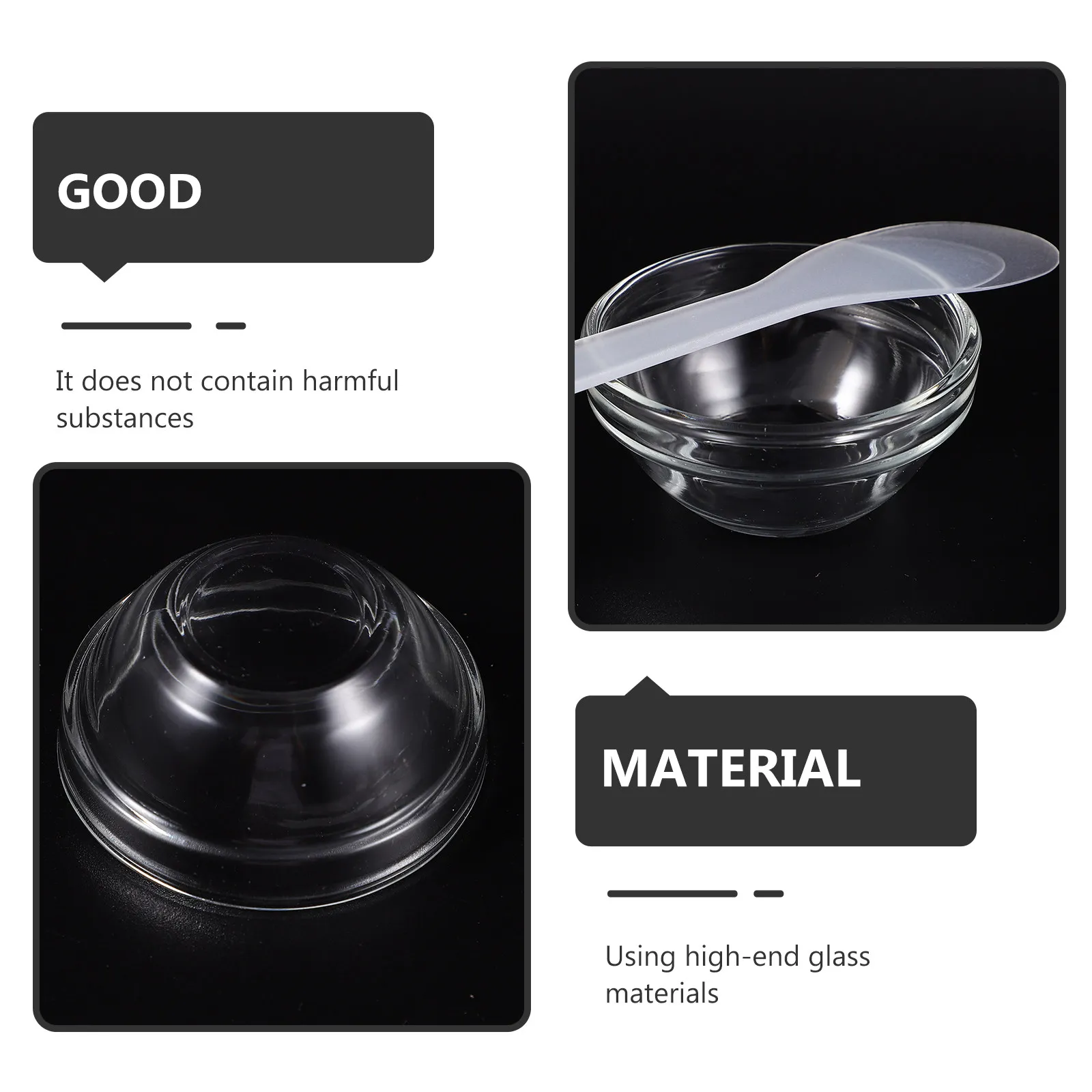 1Set High-Quality Mixing Bowl Set Multi-Functional Beauty Supply for DIY Face Mask Preparation Spa Salon Daily - view 3