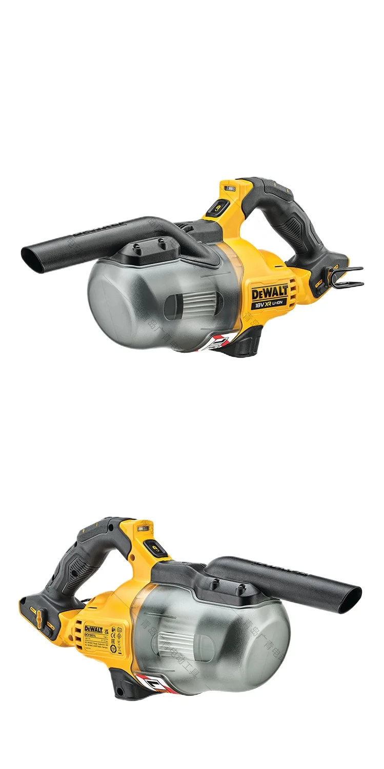DEWALT DCV501LN Cordless Vacuum Cleaner Class Filter Portable Workshop Car Dust Cleaning Power Tool Bare Tool