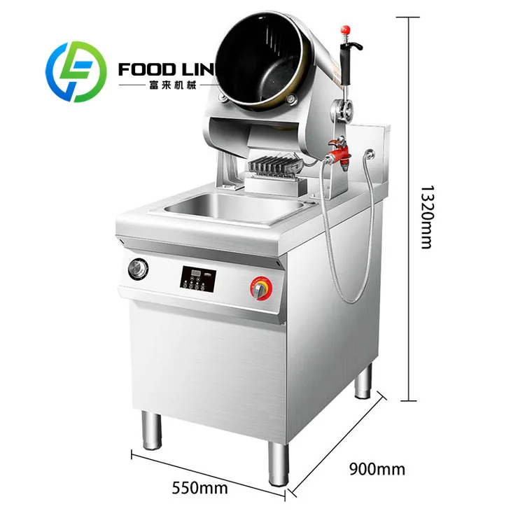 Most Popular Automatic Cooking Machine in Restaurant Using With Ce Hot Selling/ Smart Cooking Robot for Restaurant
