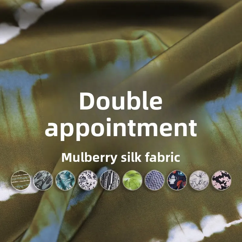 

Шелковая ткань креп-дешин 17 мм для шитья платьев, рубашек, брюк, одежды, модный оптовый материал на метр