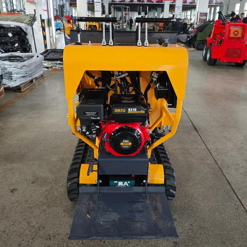 핫세일 크롤러 미니 덤퍼 디젤 엔진 미니 트랙 덤퍼 500kg 공장가 유압 미니 덤퍼 판매