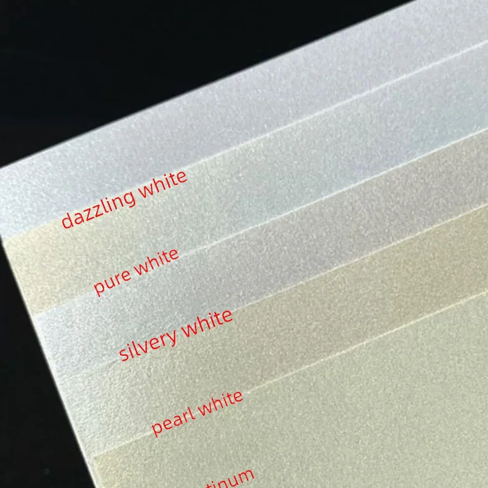 120G 50 Sheets Pearl Light Paper, Laser Printing Paper, Business Card Paper, Certificate Printing Paper A4