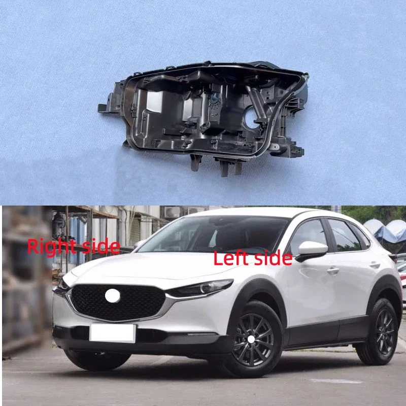 

For MAZDA CX30 CX-30 2020 2021 2022 2023 Headlamp House Replacement Headlight Base Headlight Black Back Rear Shell