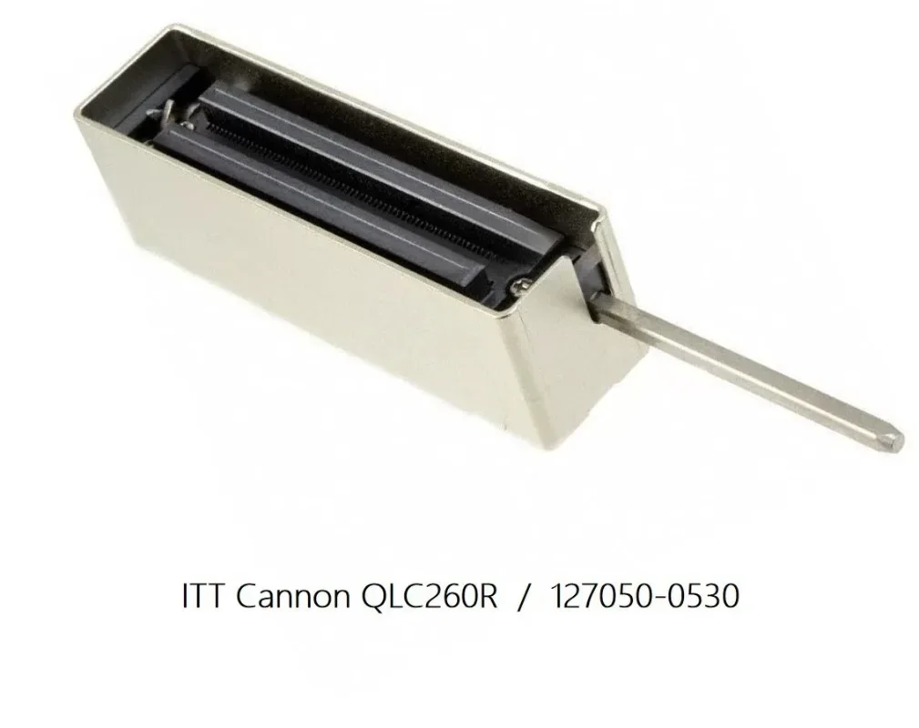 ITT female connector QLC260R/127050-0530 special rectangular connection socket ori ginal stock