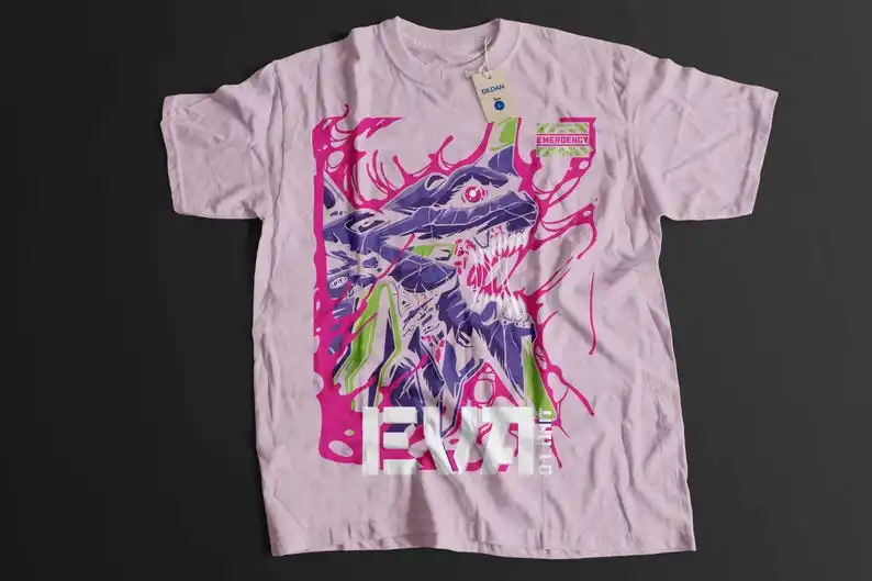 Anime Unit-01 CAMISETA UNISEX