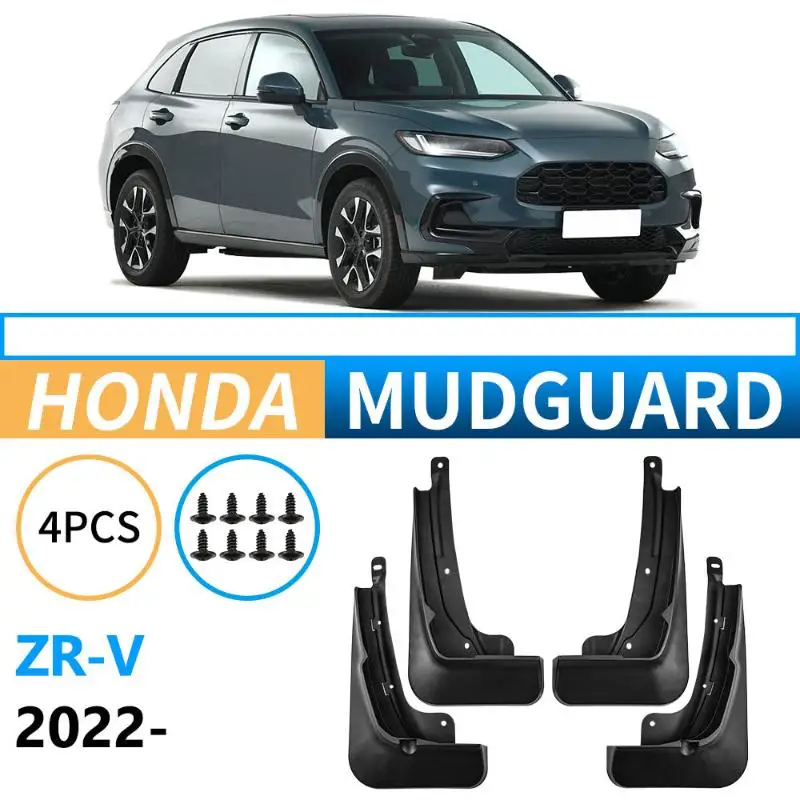 

For Honda ZRV 2022-2024 Car Fender Mudguard Mud Flaps Guard Splash Flap Car Accessories 2022 2023 2024