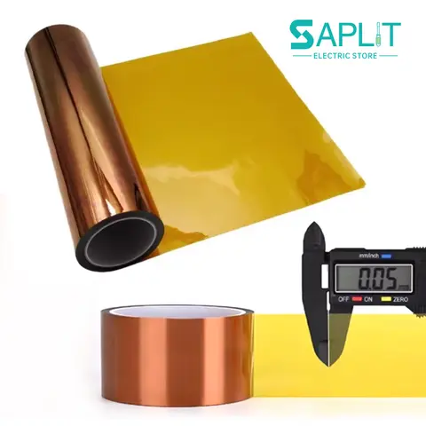 Temperature Resistant High Tape 33M High Temperature Resistant Polyimide Adhesive Tape BGA Thermal Insulation Tape for 3D Printing Board Protection Board Repair