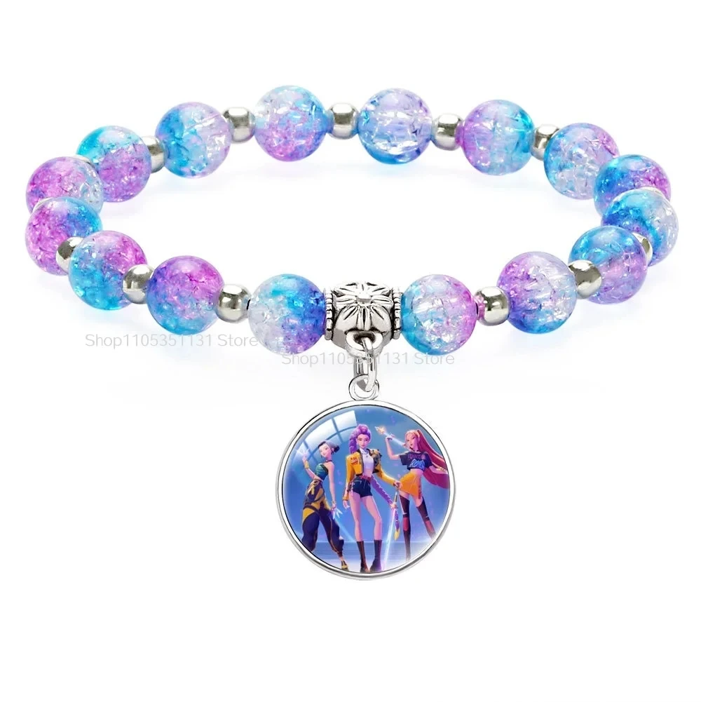 Anime Lumi Mila Zoi Hexenjäger Perlenarmband Cartoon-Figur Halskette Accessoires Schmuck Geburtstag Weihnachtsgeschenk