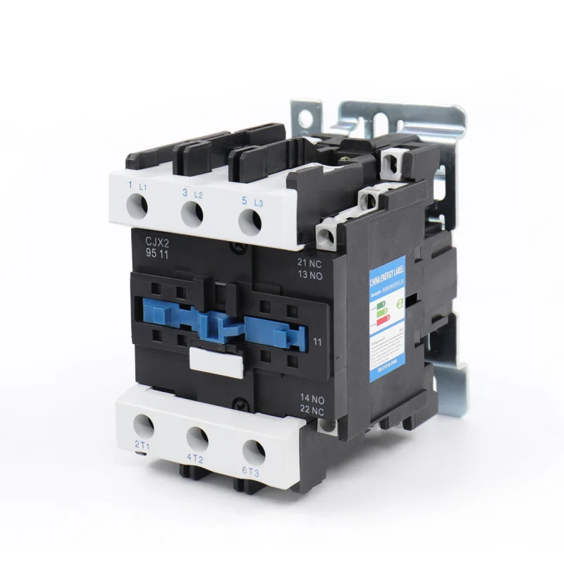 CJX2 Contactor ، Contactor:/من النوع القياسي ، ولفافة من الدرجة الصناعية CE RoHS للتحكم في المحركات