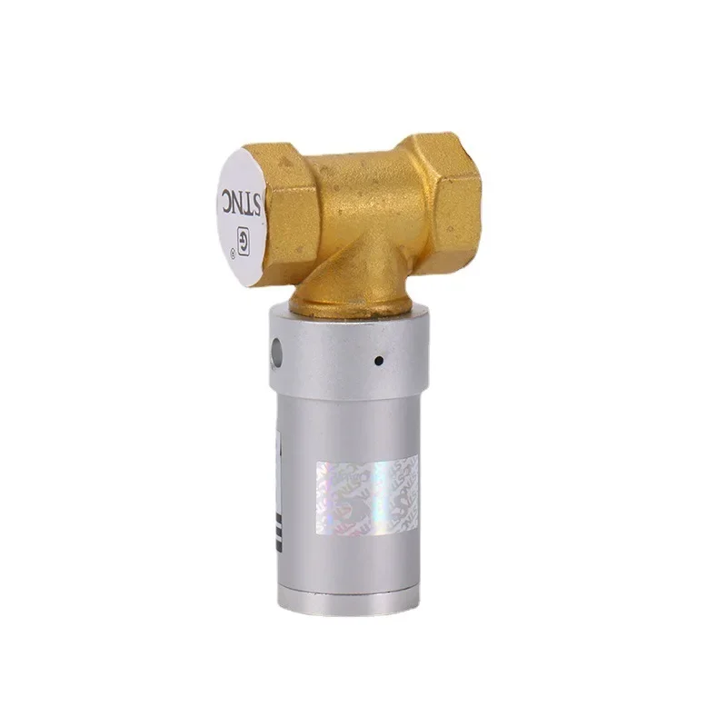 صمام مقعد زاوية هوائي STNC ZF-A-15/20/25/35/40/50 أنبوب صمام نحاسي مغلق عادة #4