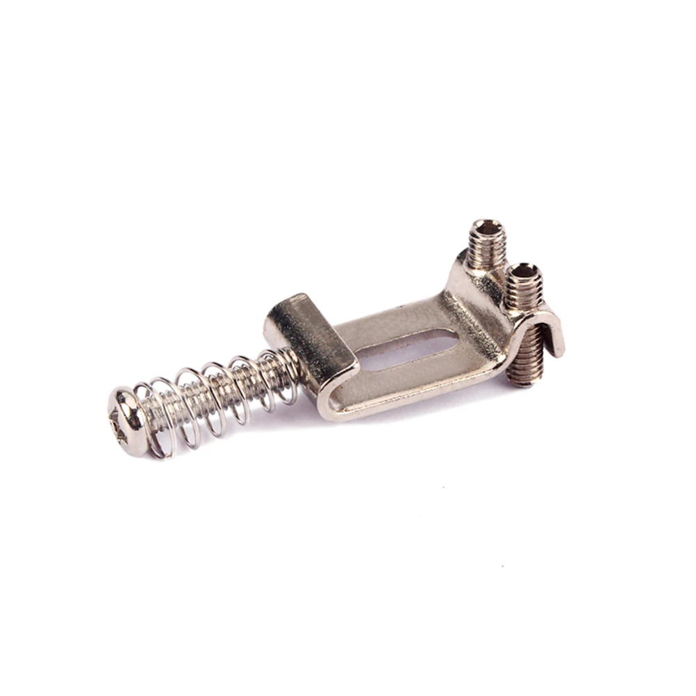 6pcs Electric Guitar Saddle Bridge Replacement Parts Chromed Metal 32x105x1cm Durable Roller Narrow Spacing Tremolo - Image 2