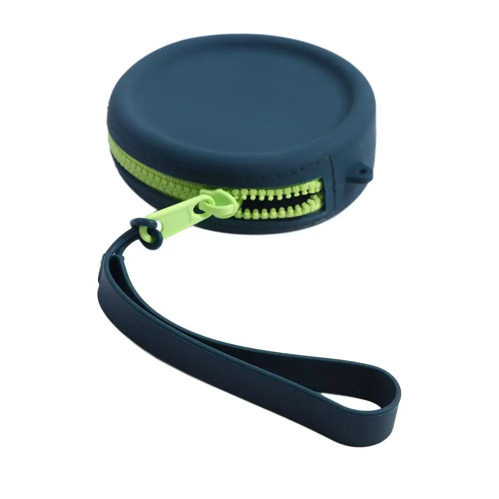 

Simple Cute Students Earphone Storage Bag Headset Bag Gift Mini Wallet Money Bag Headphone Case Silicone Coin Purse