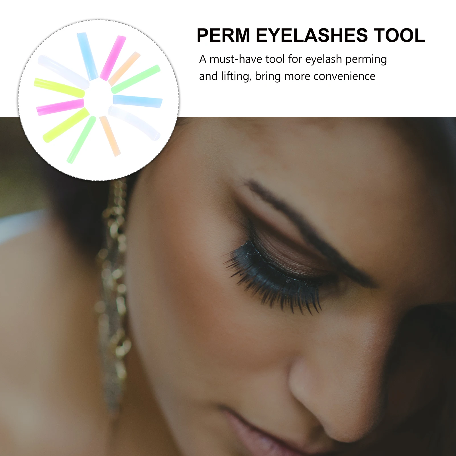 

6 Pairs Eyelash Perm Pad Silicone Tool for Lash Lift Lifting Hot Tools Rolling Board Suitable Most Eye Shapes Easy
