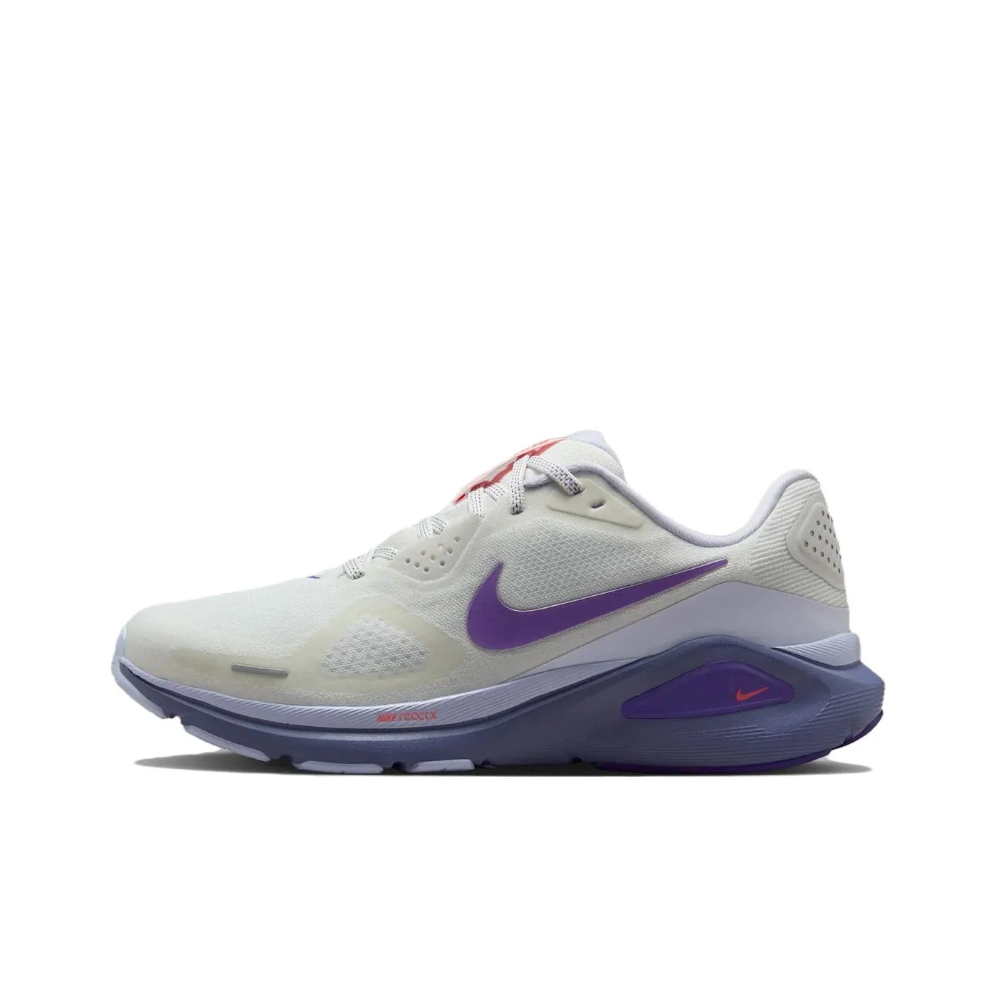 Nike Structure 26 Low top Casual Running Shoes Women's White Purple HJ1101-102