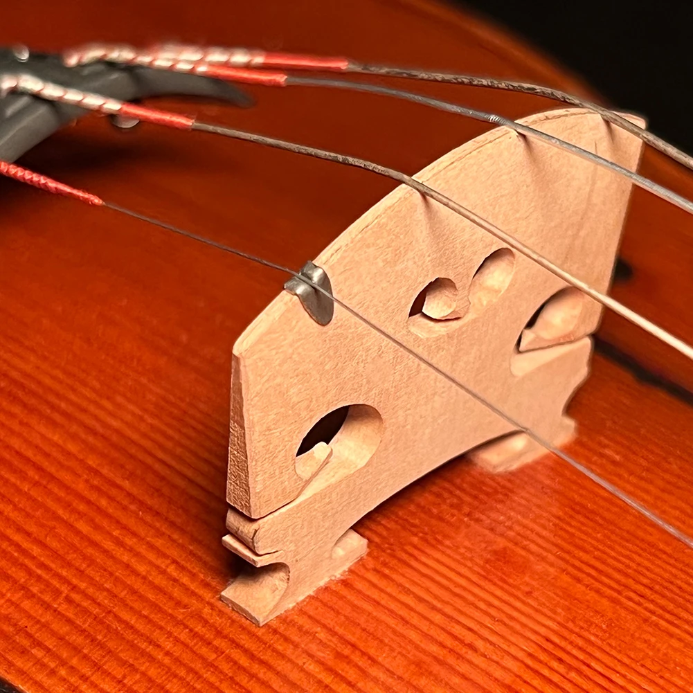 New Patent, STRADPET Titanium Bridge Clip for Violin and Viola, 4 PCS in 1 Package, Clips Only without Bridge