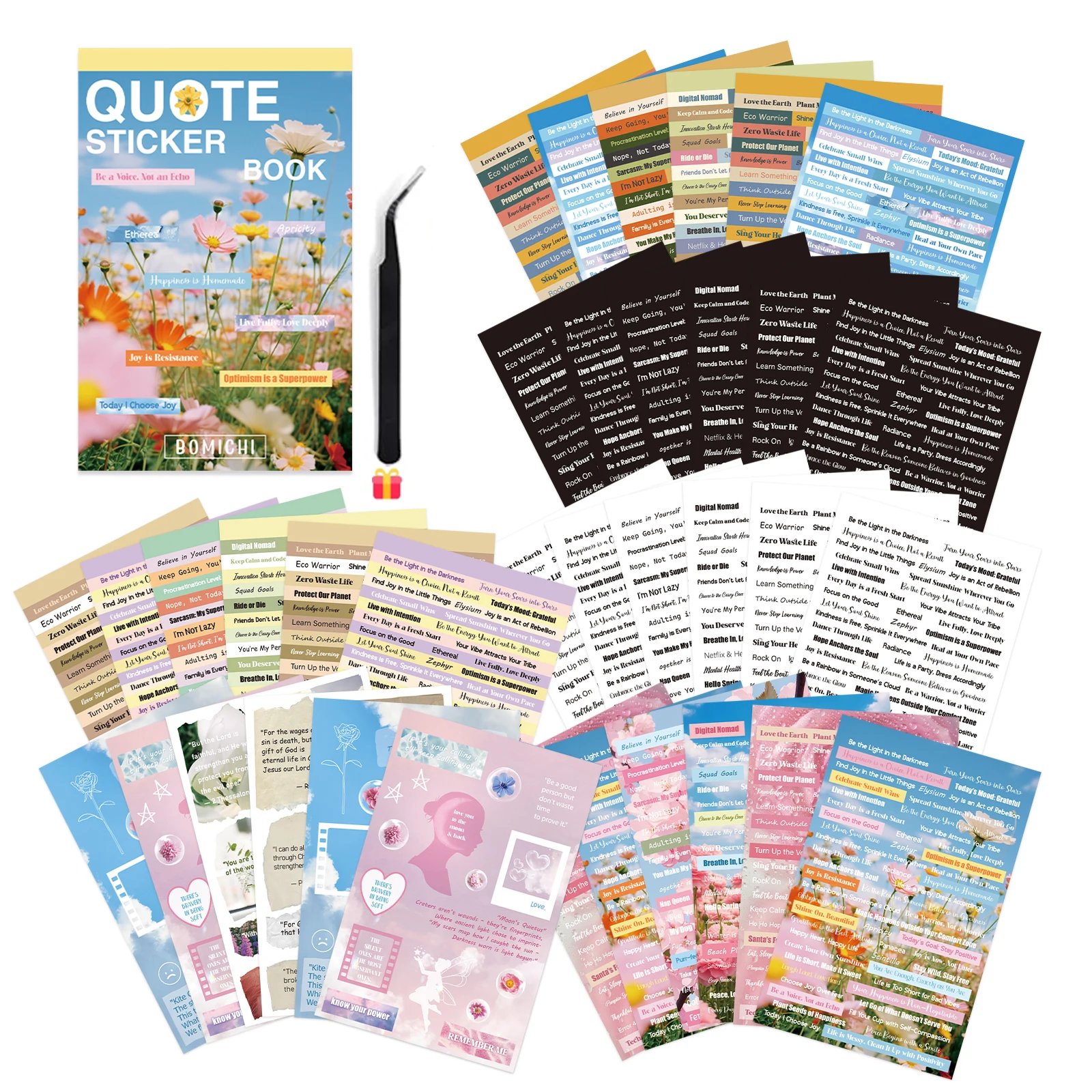 48 Blatt Vintage englische Tagebuch-Dekorationsaufkleber, DIY-Collagenmaterial, Scrapbooking, Telefon, Laptop, Wasserflaschen-Aufkleber