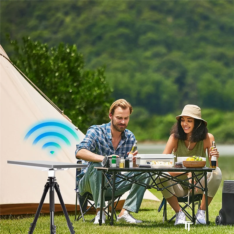 محول تركيب ثلاثي القوائم من البلاستيك - ثابت 1/4 بوصة لحامل الأجهزة الصغيرة Starlink لتركيب الأطباق