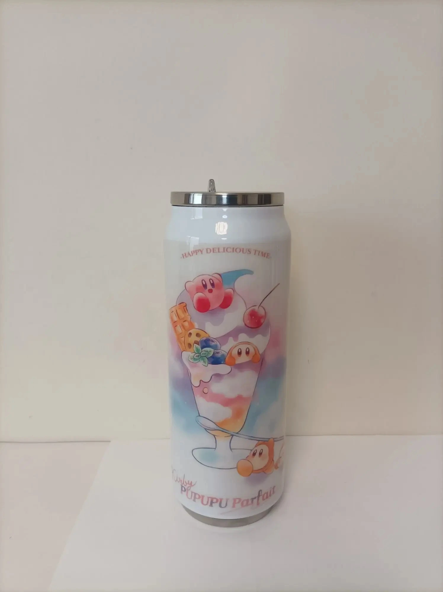 500ML /450ML Thermos Cola Can DIY LOGO PHOTO Name TEXT Colorful Printing Customize Personalize Gift Keep Cold Cool Summer Drink