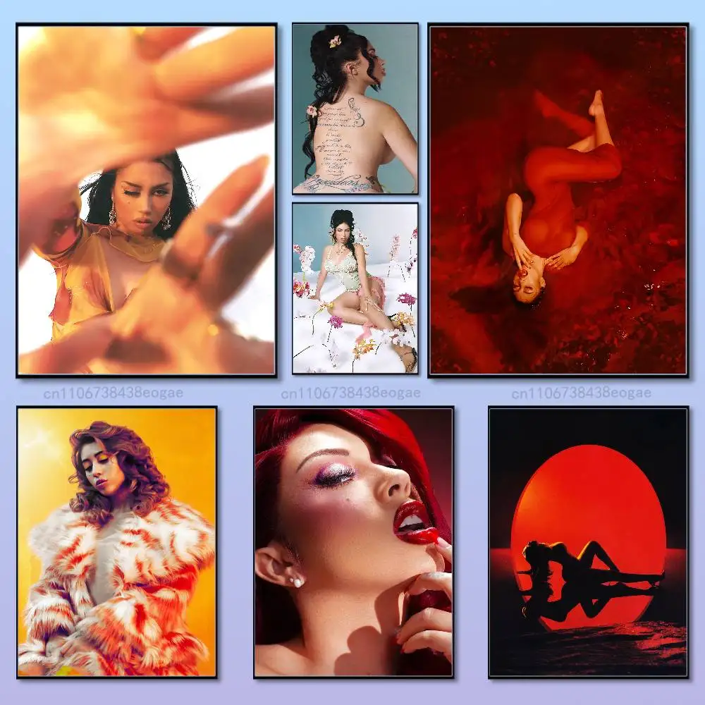 

Singer K-Kali U-Uchis Hot Poster High Perfect Gift Quality Wall Art For Home Office Bedroom Living Room Hallway Bar