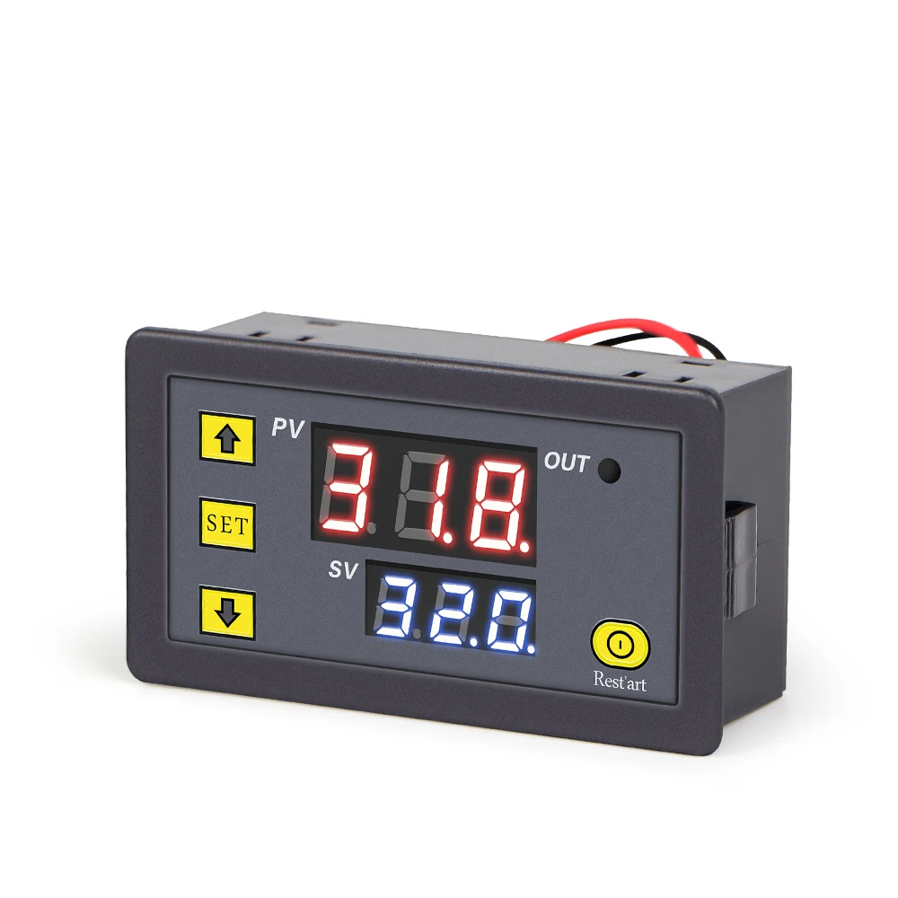 W3230 Digital Temperature Controller 12V 24V 220V Thermostat Regulator Heating Cooling Control Thermoregulator