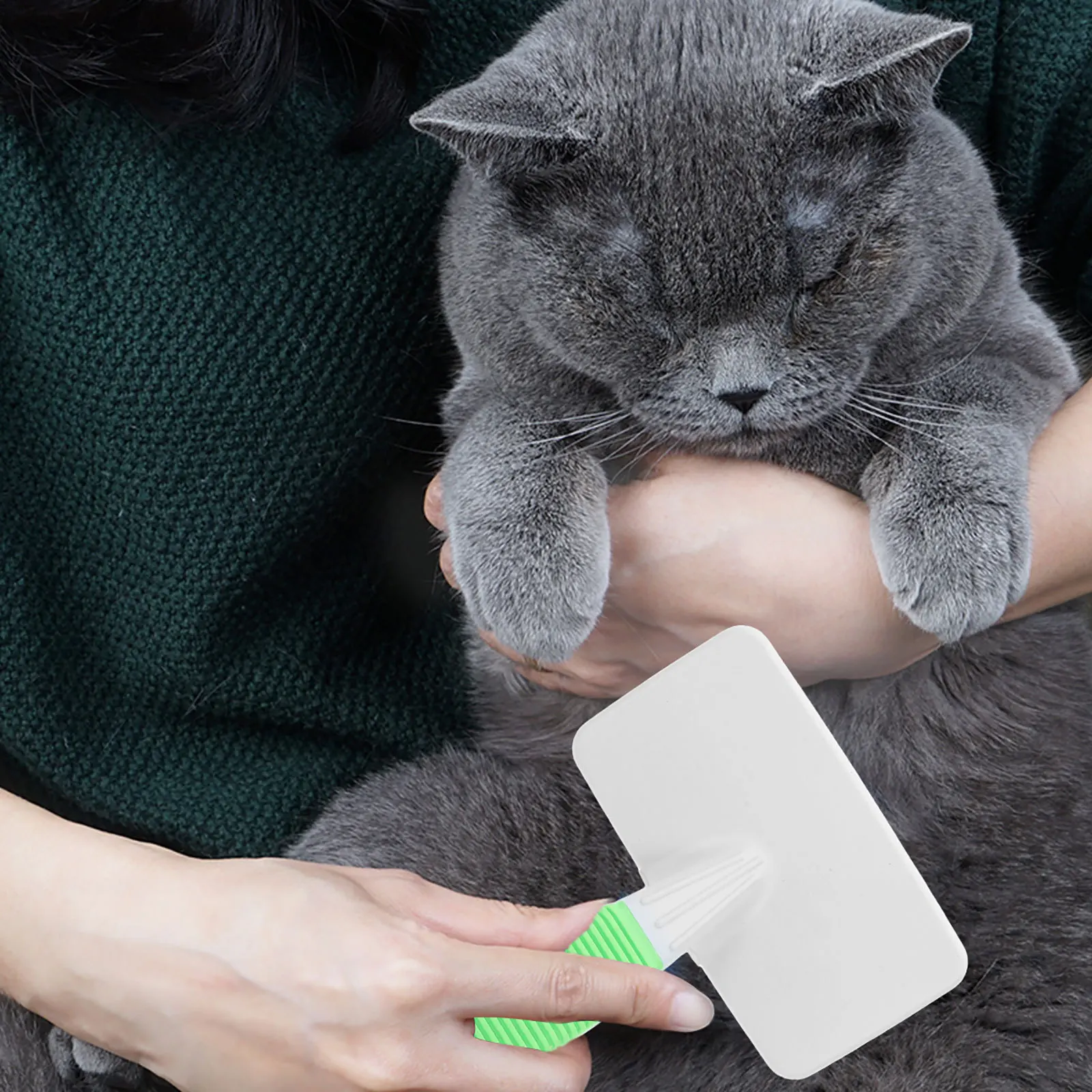 

1 Set Pet Needle Comb For Dogs Cats Large Plate Detangling Dematting Grooming Tool Slicker Brush Shedding Removal Dog Combs Pet