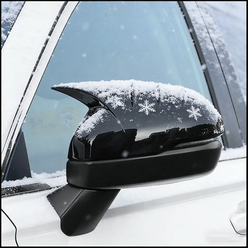 

Car Styling For Honda HR-V 2021-2022 Rearview Mirror Cover Trim Caps with Horn Car Styling Decorative Auto Accessories for Vehic