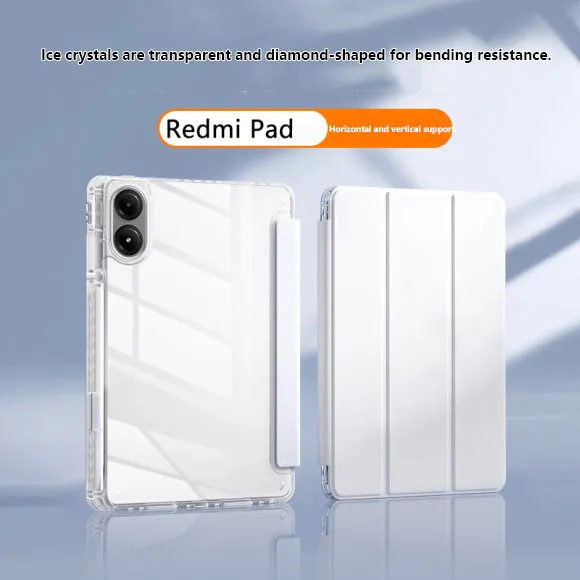 

Прозрачный акриловый чехол Hd с защитой от изгиба для Xiaomi Redmi K Pad 8,8 дюйма 2025 SE 8,7, защитный чехол с гнездом для ручки