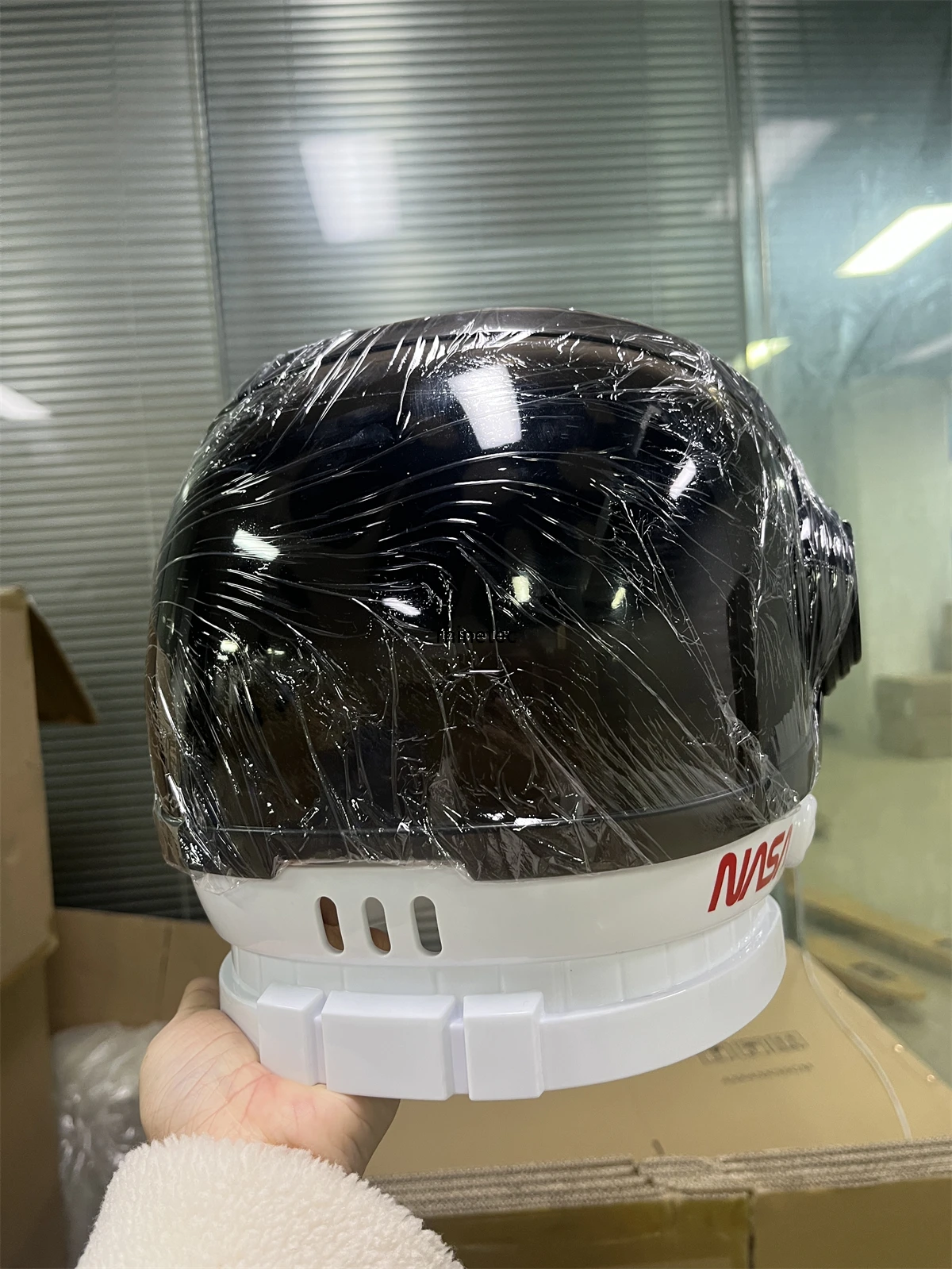 フリーザ風 宇宙戦士ヘルメット 1：1可着用 Na-sa 宇宙飛行士ヘルメット 可動バイザー付き 宇宙ヘルメット
