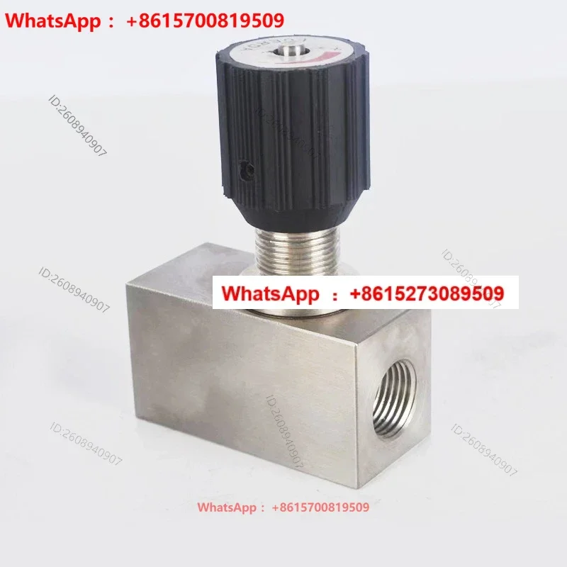 Throttle valve wholesale DRV8, 10, 12, 16, 20, 25 stainless steel one-way throttle valve hydraulic throttle valve