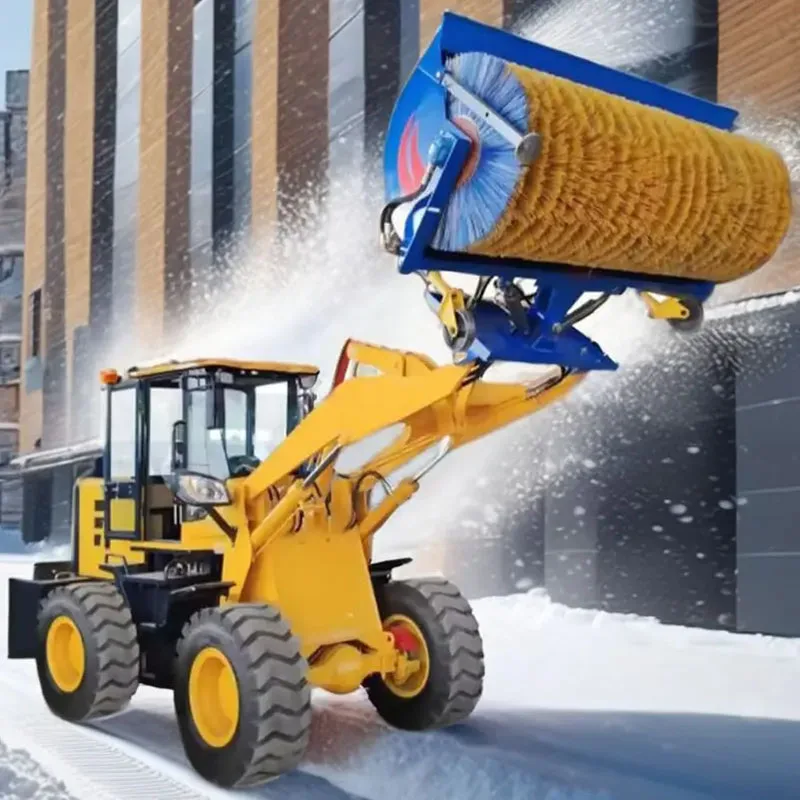 

Factory Price Snow Sweeper Hot Selling Snowplow Snowblower Machine Ride-On Road Snow Sweeping Sweeper Machines
