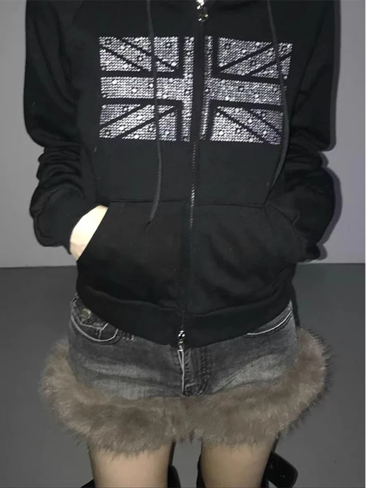 Amerikaanse stijl retro pluche gesplitste denim shorts dames herfst winter nieuwe pittige meisjes gewikkeld billen ruwe randen hotpants