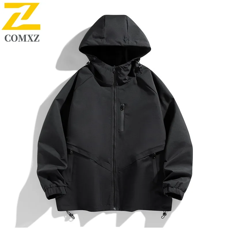 COMXZ 2025 Spring Autumn Reversible Jacket Mens Coat