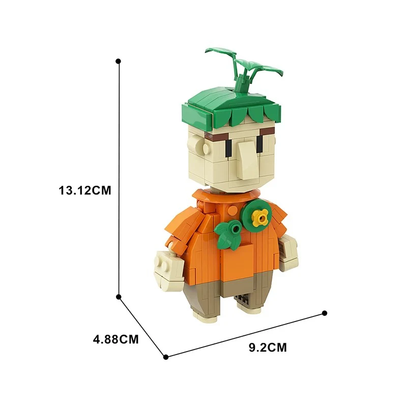 MOC креативный детский строительный блок, игрушки, игровая фигурка Коди, жена Сяомей, мультяшная кукла для двух игроков, модель, подарок на день рождения пары, орнамент