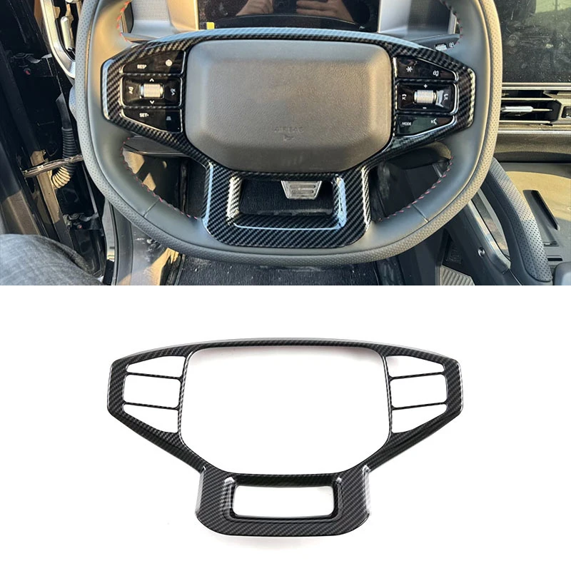 For Chery Jetour Traveller T2 Carbon Fiber Patterned Interior Patch Trim Frame Stickers Interior Accessories Interior Protection