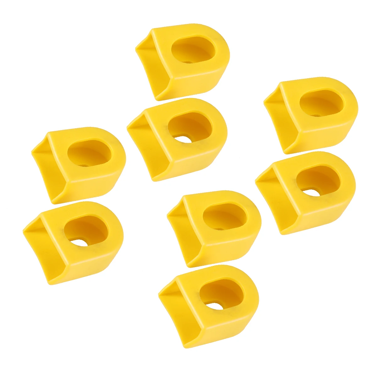 

8 PCS Bicycle Crank Cover Bike Protector Arm Caps for Mountain Covers Protectors Case Crankset Boot