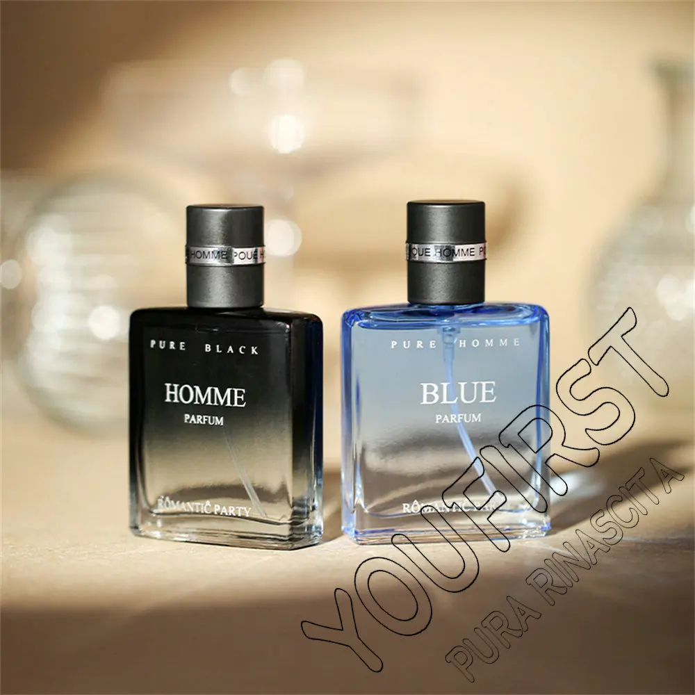 Fascination Man Perfume Gift Box 2pcs Set 60ml Men Perfumes Hombres Originales Fresh Fragrance Spray Cologne Scent Parfums Homme