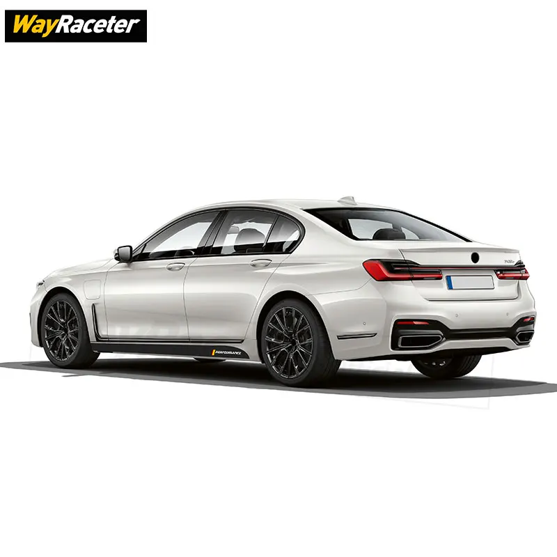 2 Pcs M Performance Decal Door Side Stripe Skirt Sticker For BMW 7 Series G11 G12 7er 730d 740d 750i 760li 2016-2022 Accessories